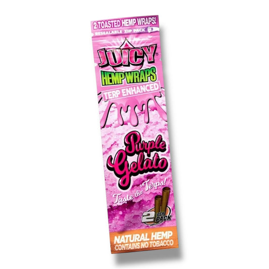 Juicy Jay Hemp Wraps - Purple Gelato