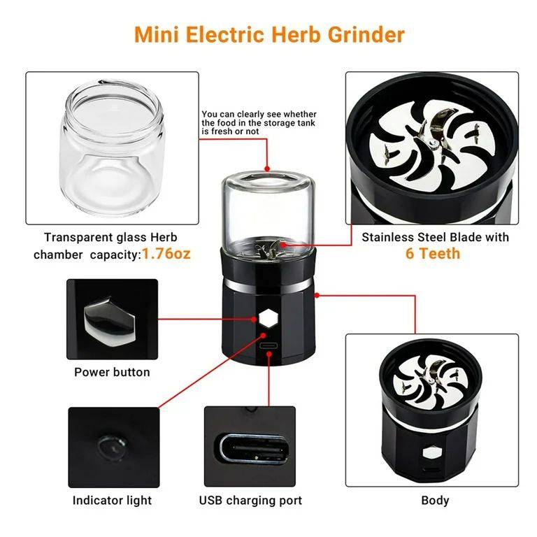 GRINDER ELECTRICO. - Zativa Smoke Store
