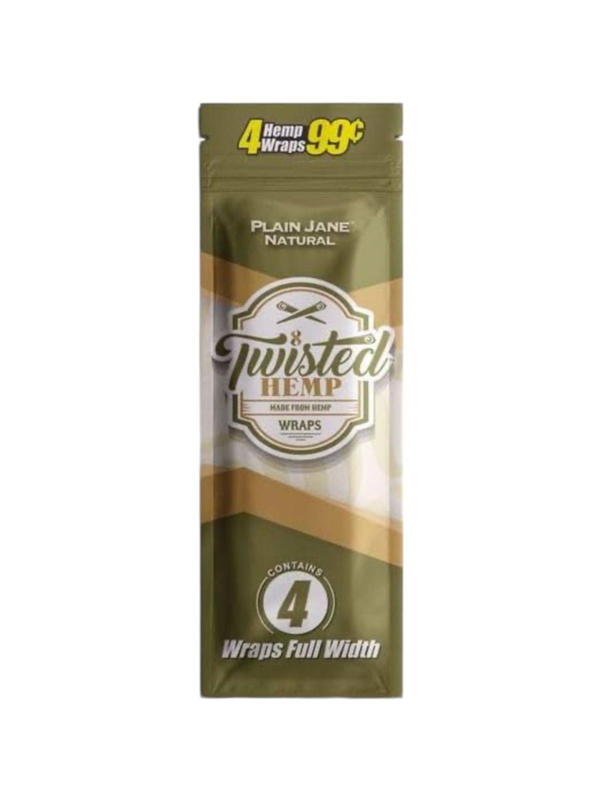 TWISTED - Plain Jane Natural. - Zativa Smoke Store